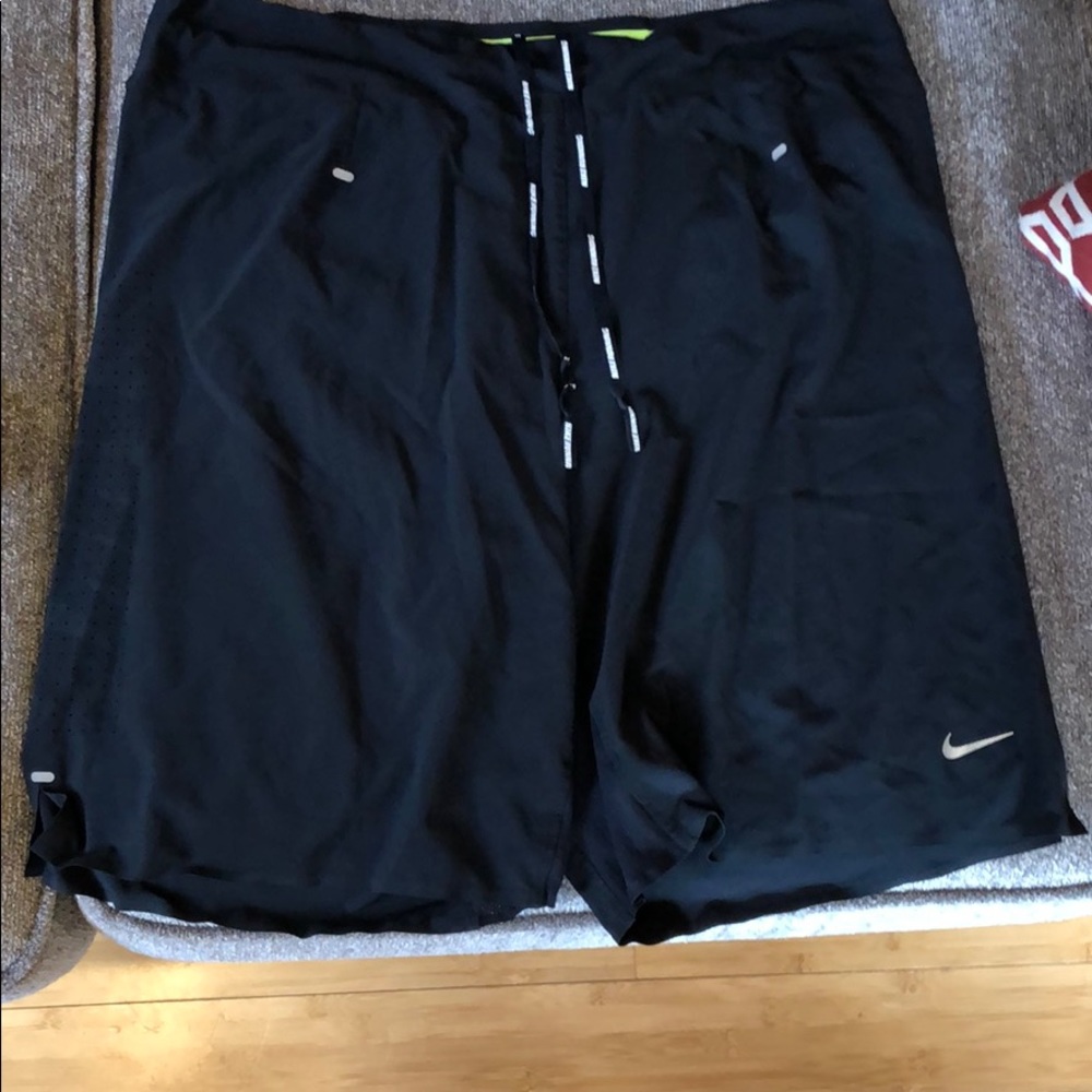 Nike dri-fit running shorts.